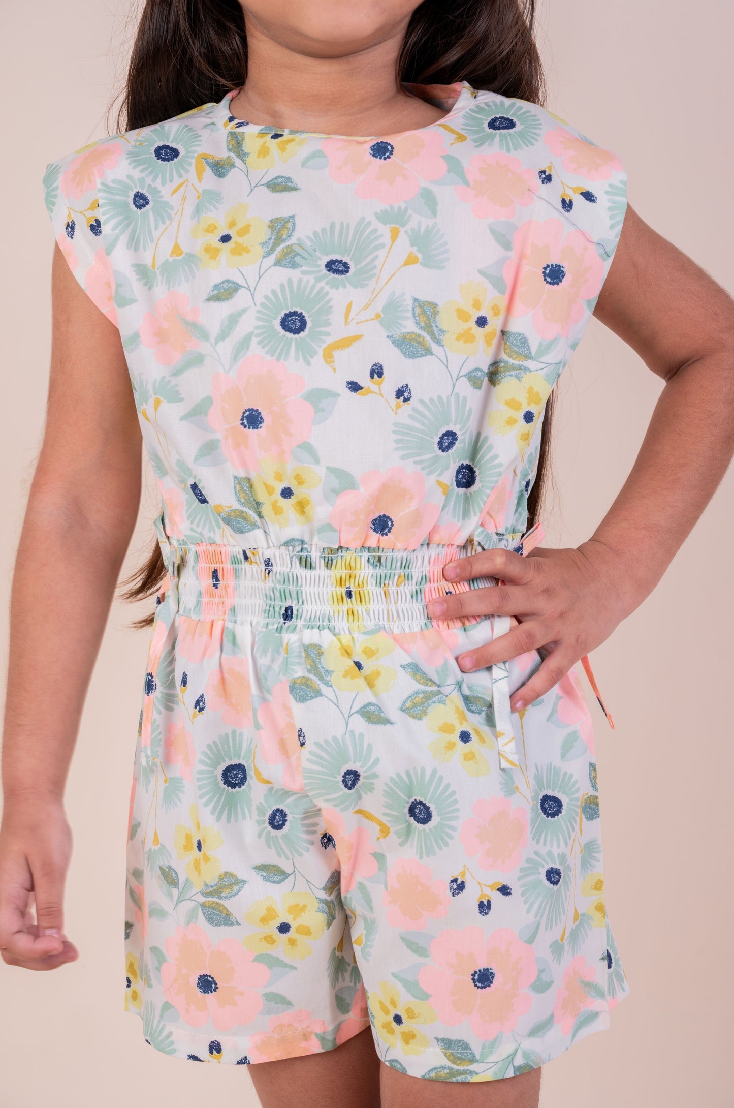 Floral Print Jumpsuit