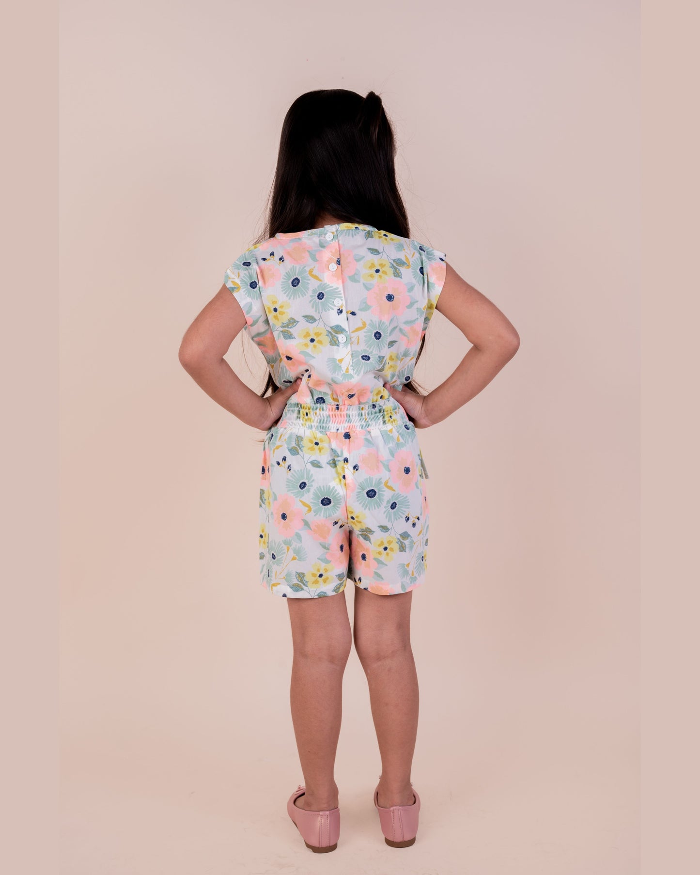 Floral Print Jumpsuit