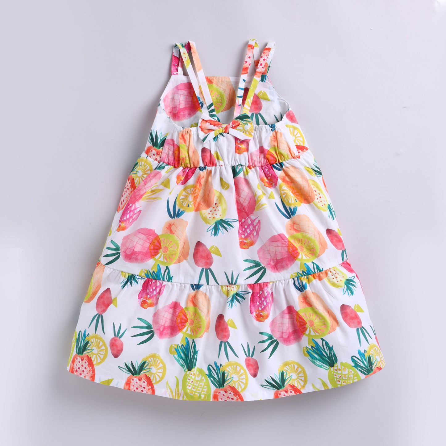 Girls Pineapple Print Frock
