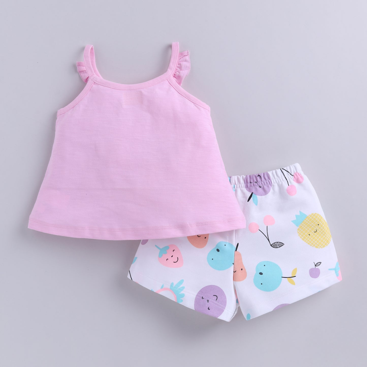 Glitter Print Top with Shorts