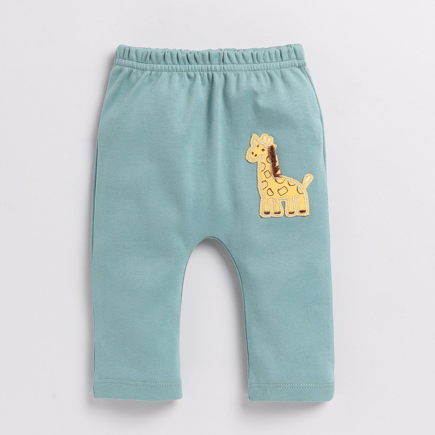 Pack of Three Giraffe Theme Onesies with Diaper Legging