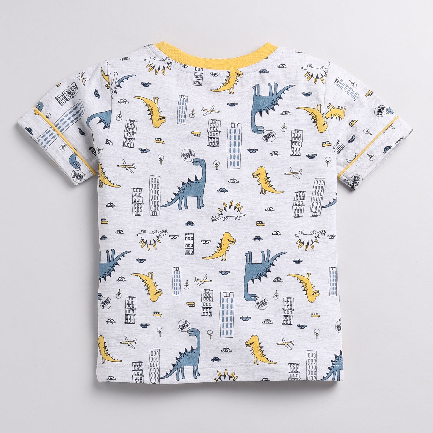 Dino Print Top with Shorts