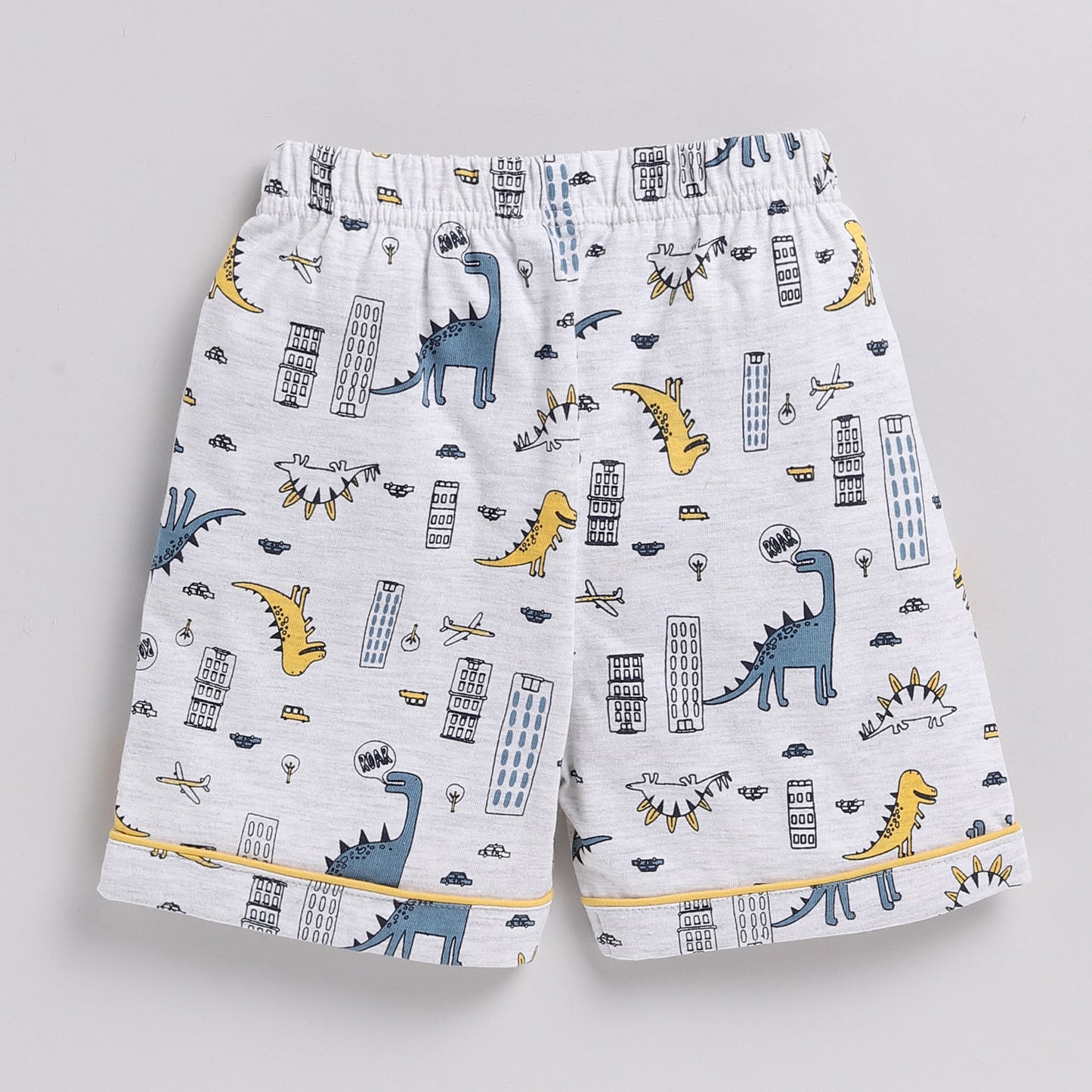Dino Print Top with Shorts
