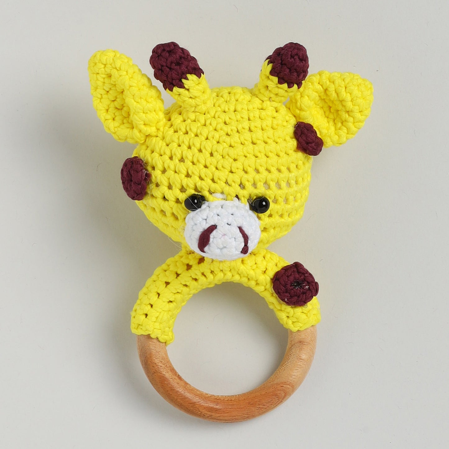 Crochet Giraffe Rattle