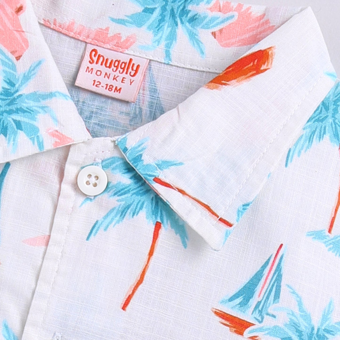 Nautical Print Top with Shorts