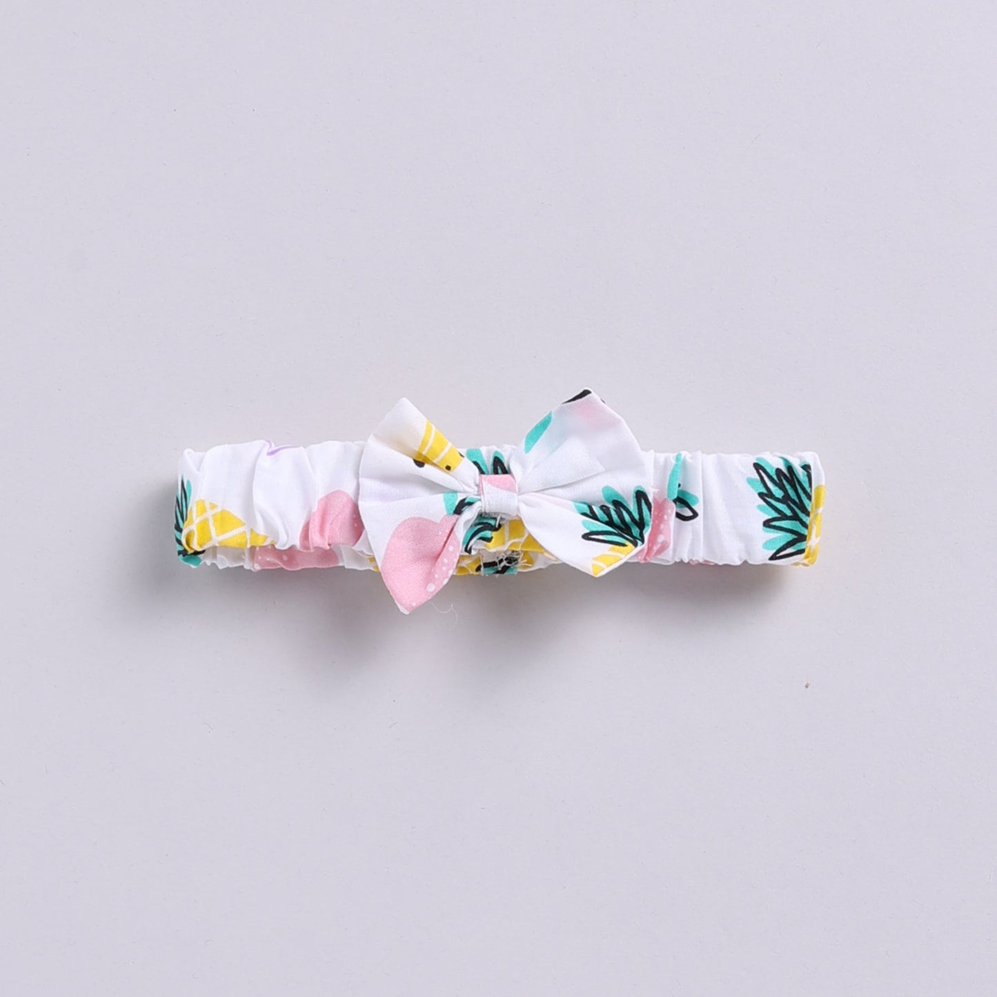 Fruit Print Summer Frock with Hairband