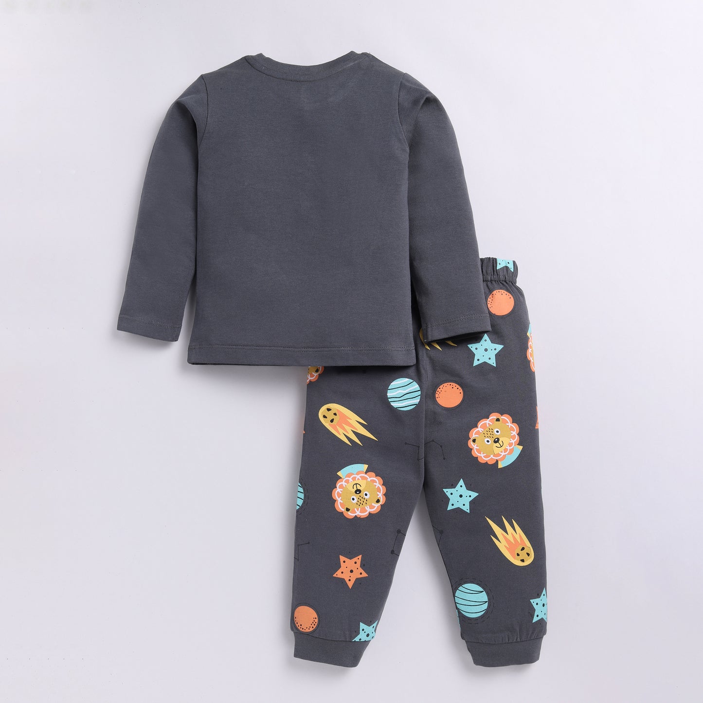 Space Rocket Print Nightsuit
