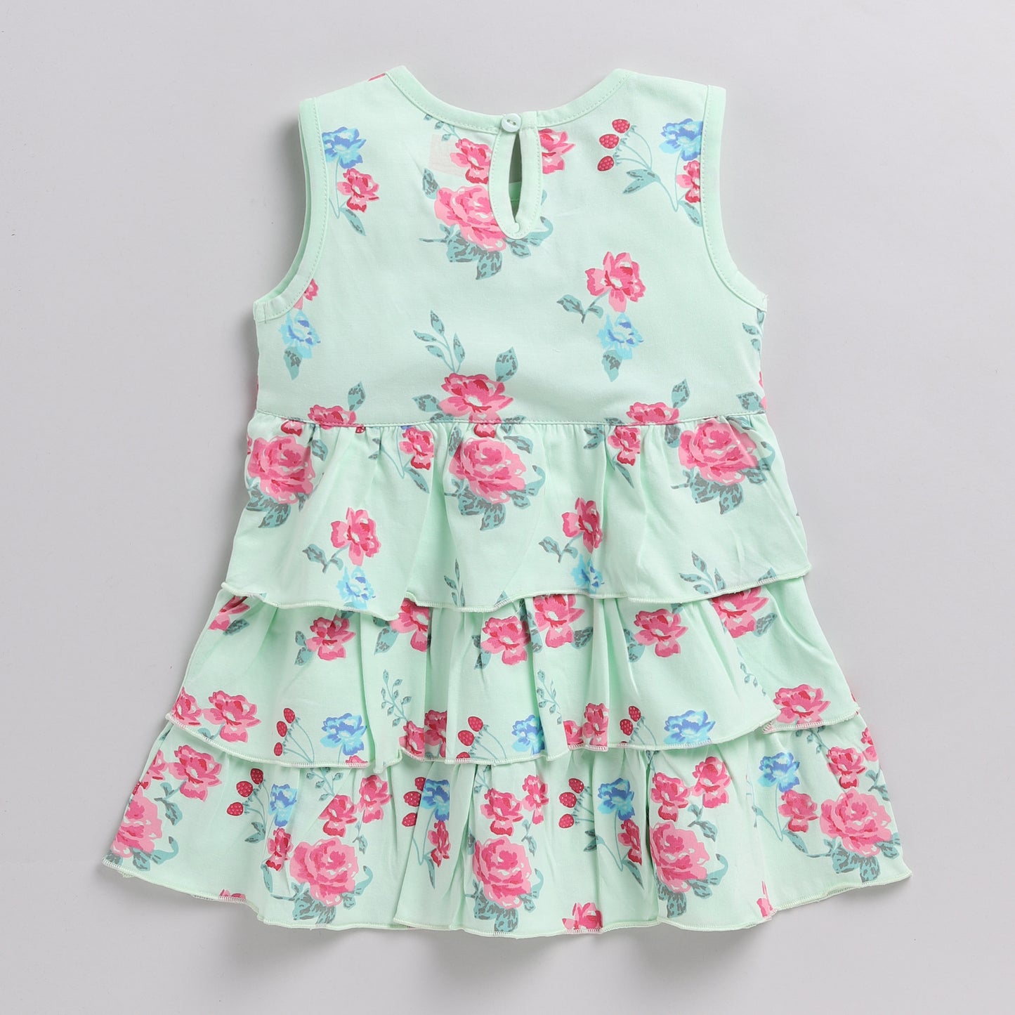 Floral Print Frock with Shrug