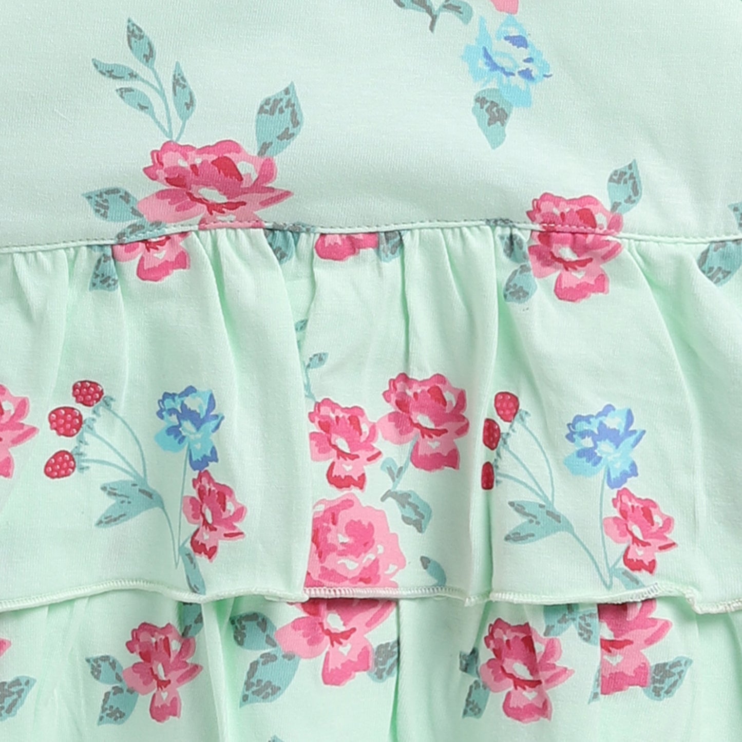 Floral Print Frock with Shrug
