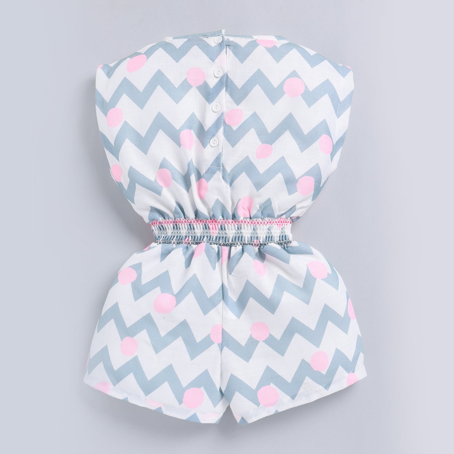 Pink Chevron Jumpsuit