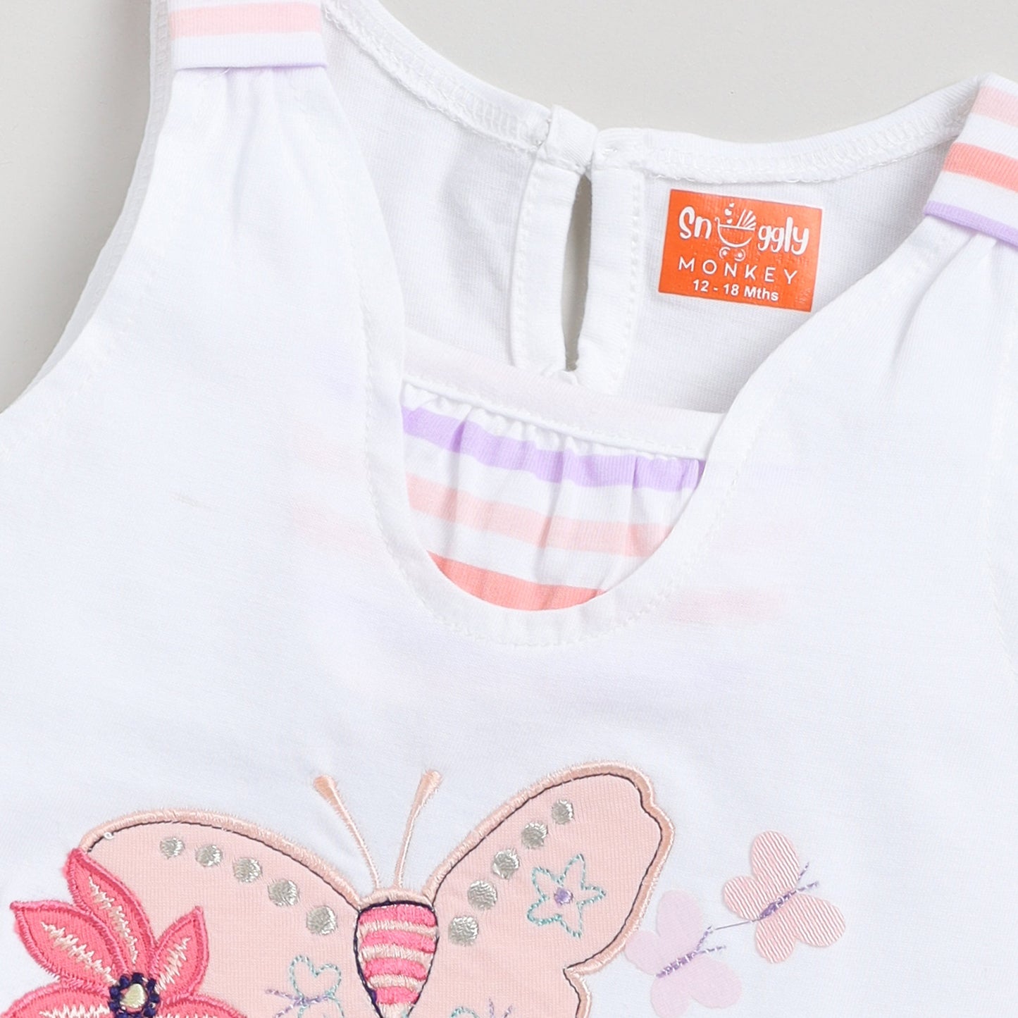 Butterfly Applique Top with Shorts
