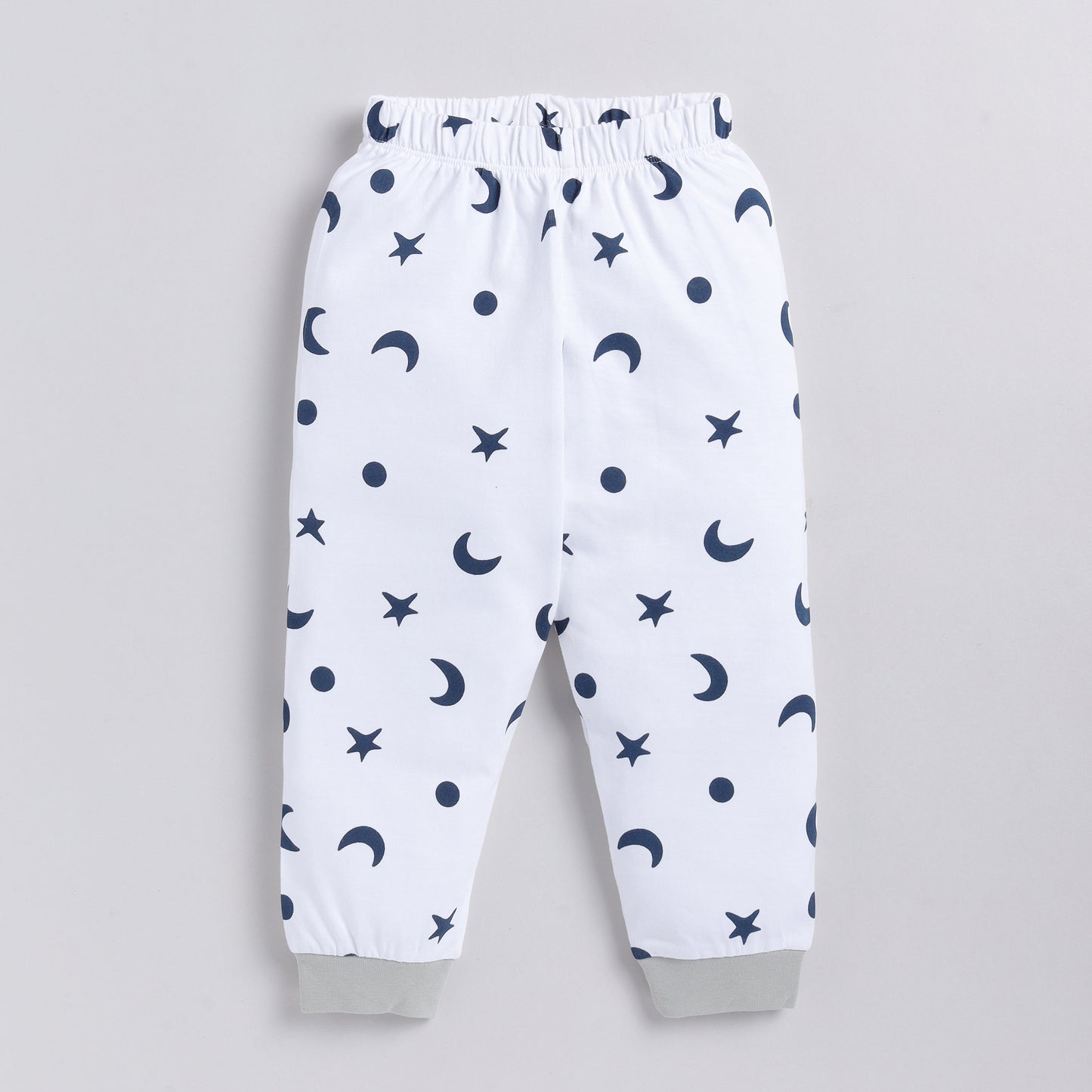 Owl Print Full-Sleeves Nightsuit