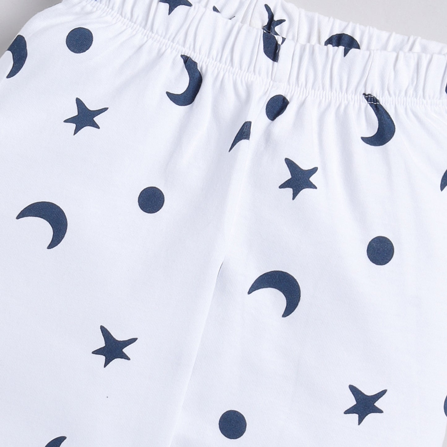 Owl Print Full-Sleeves Nightsuit