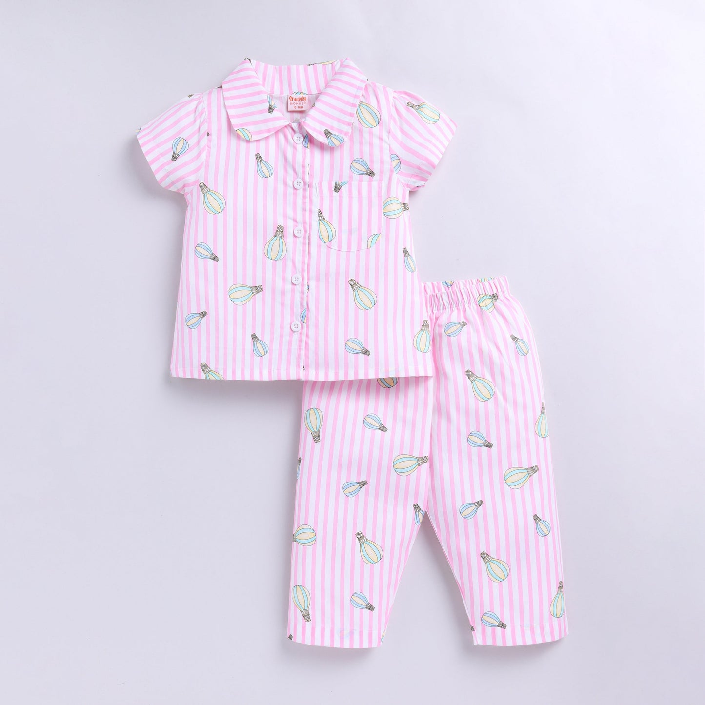 Hot Air Balloon Co-ord Set - Pink