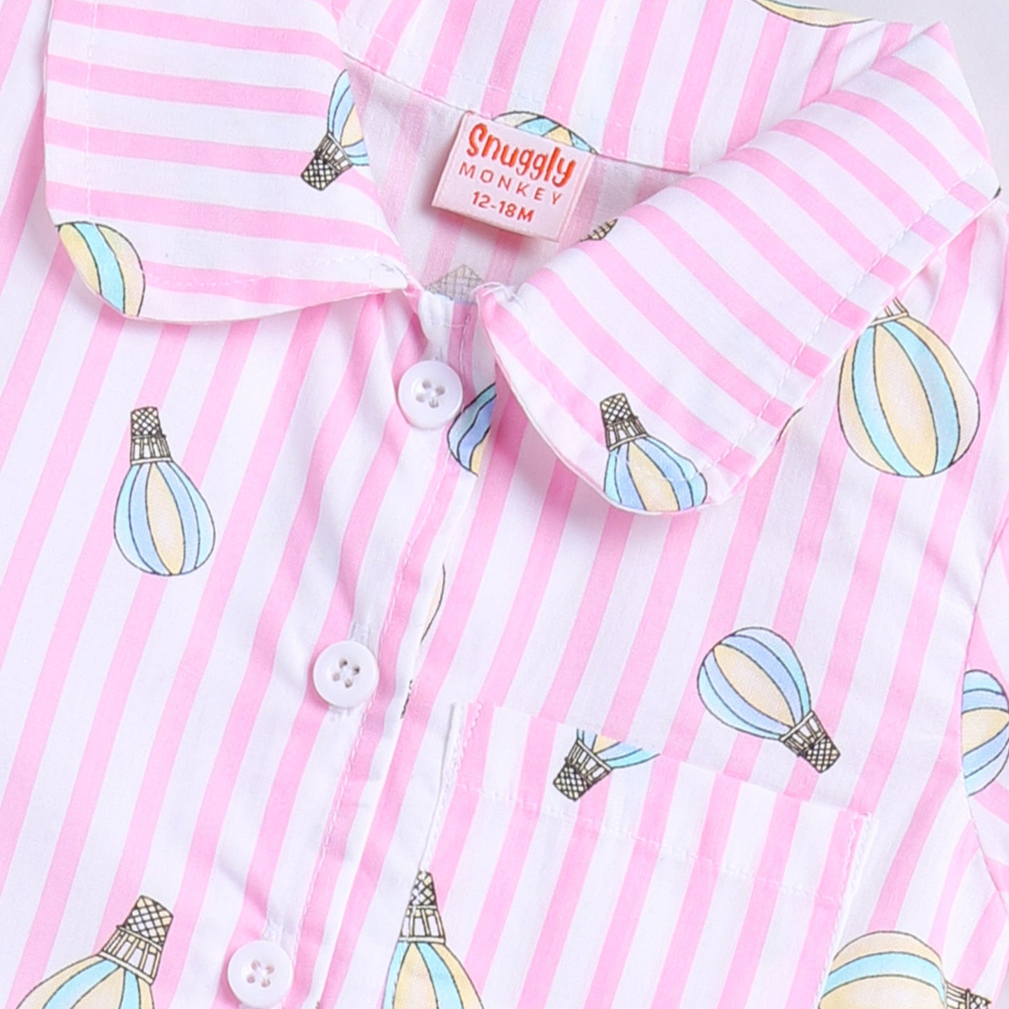 Hot Air Balloon Co-ord Set - Pink