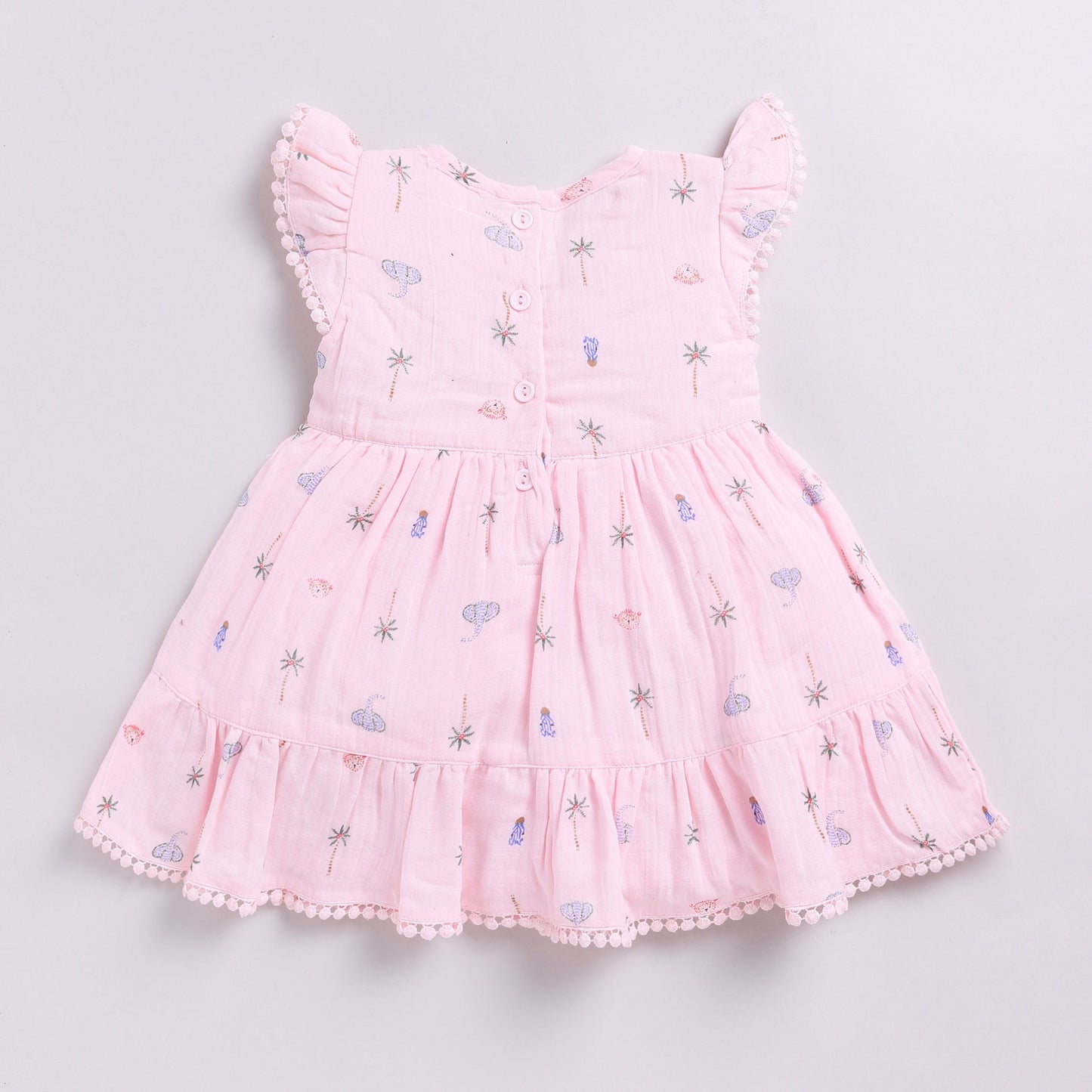 Print Summer Frock with Hairband