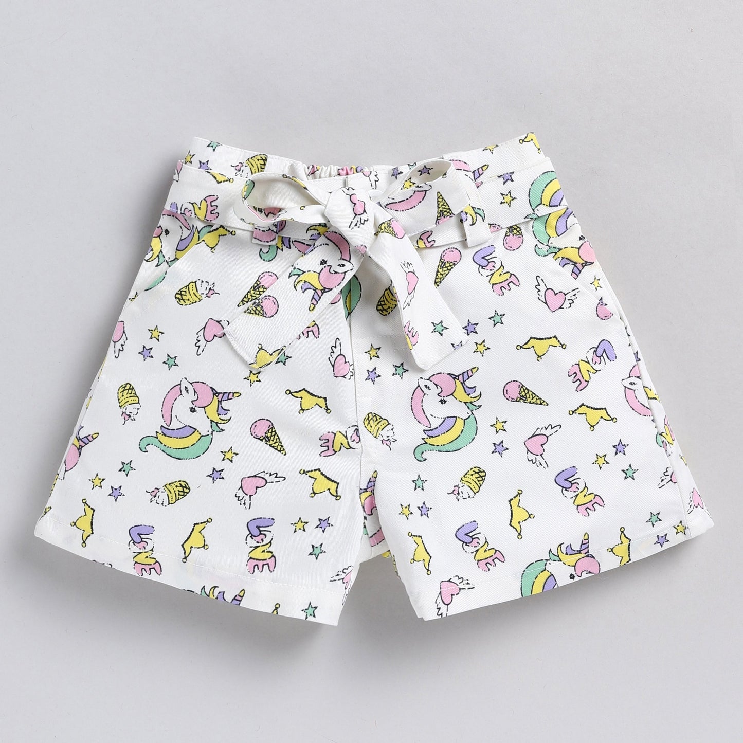 Horse Print Top with Textile Pant