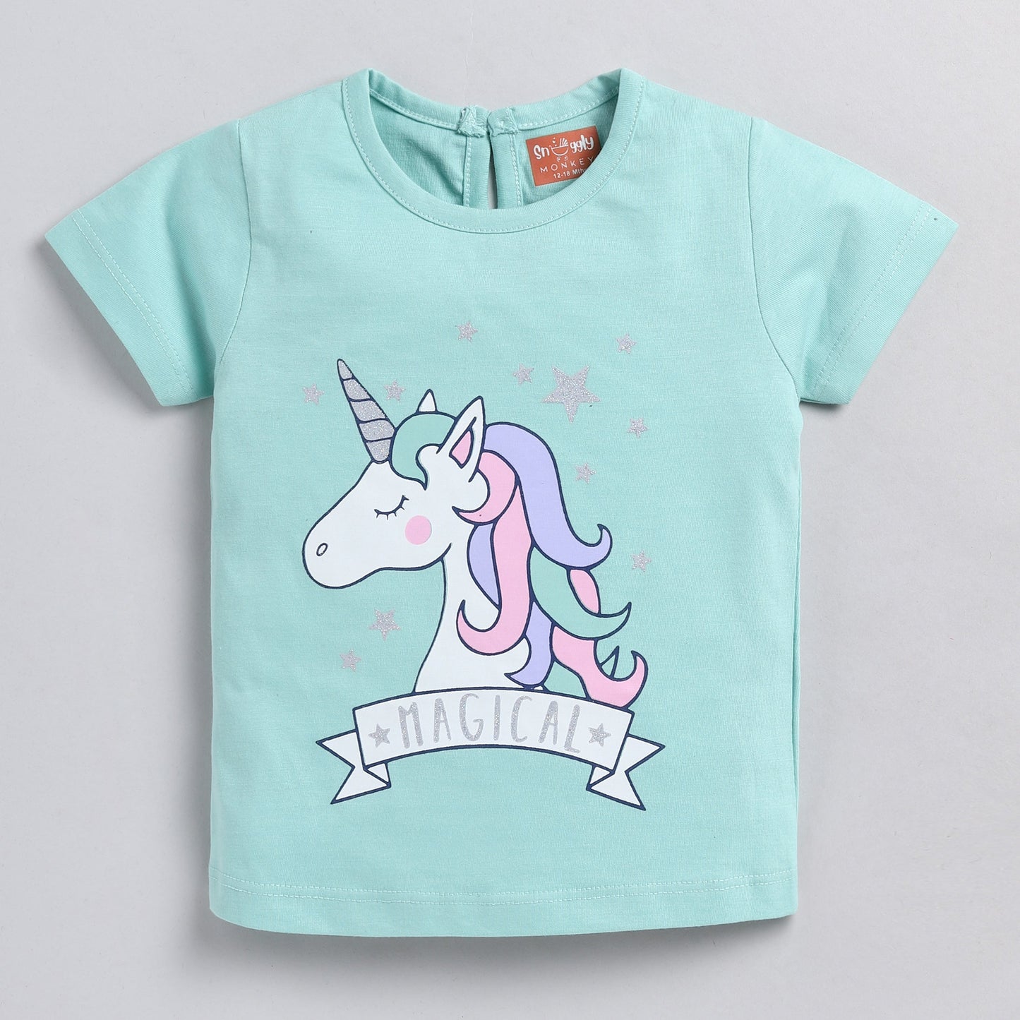 Horse Print Top with Textile Pant