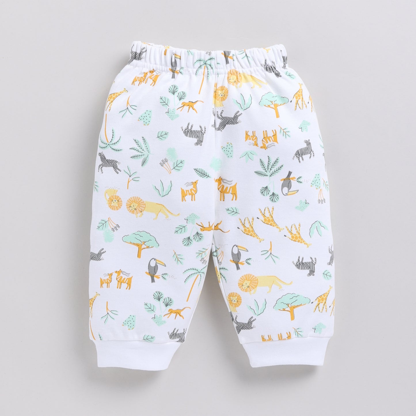 Animal theme Full Sleeves Baby Nightsuit