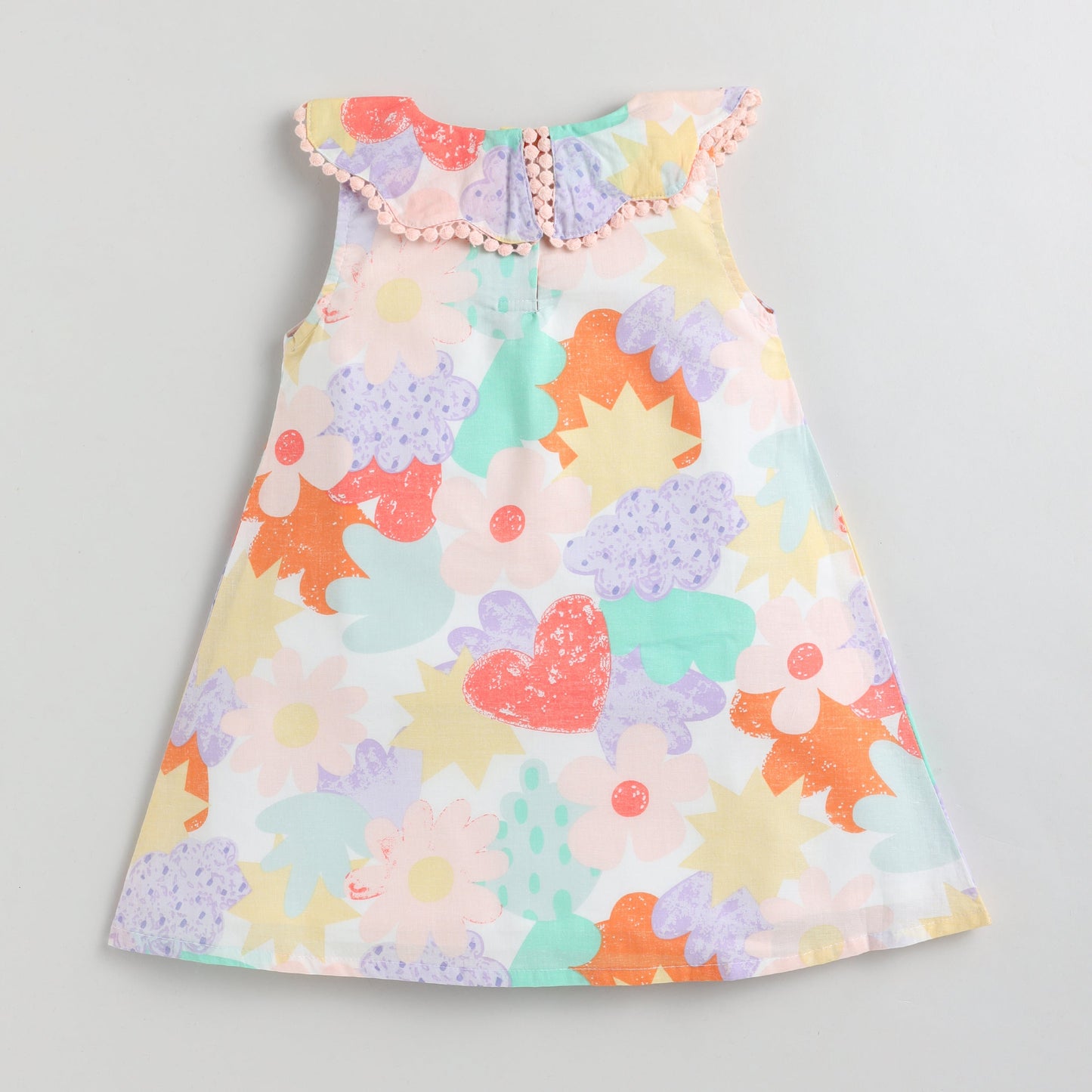 Floral Print Multicolour Summer Frock