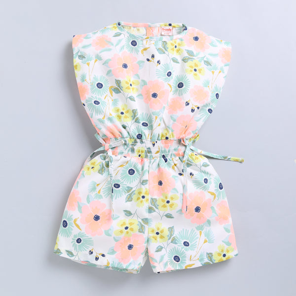 Floral Print Jumpsuit