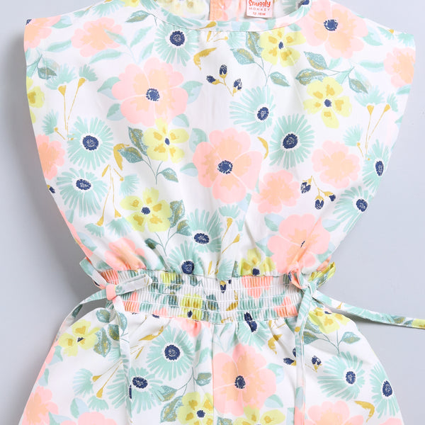 Floral Print Jumpsuit