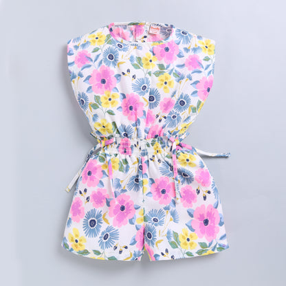 Floral Print Jumpsuit