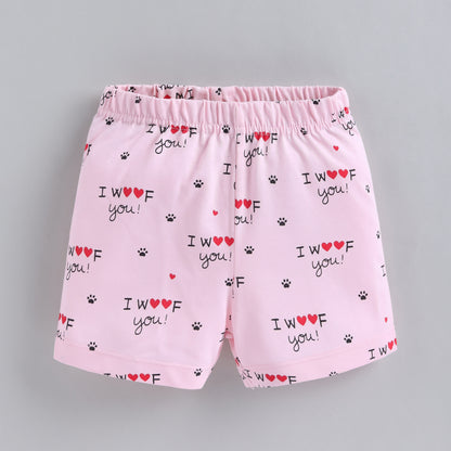 Puppy Print Cotton Co-ord Set for Infant