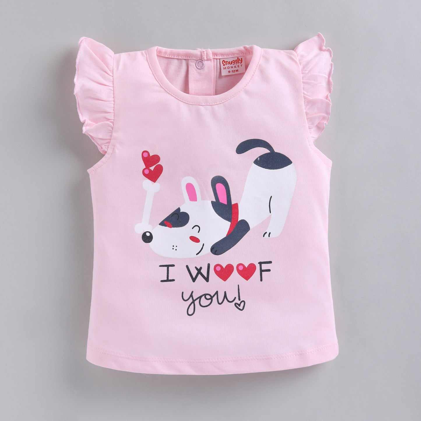 Puppy Print Cotton Co-ord Set for Infant