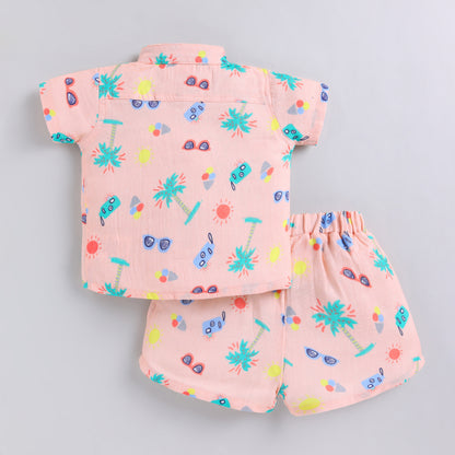 Summer Holiday Print Co-ord Set for Infants