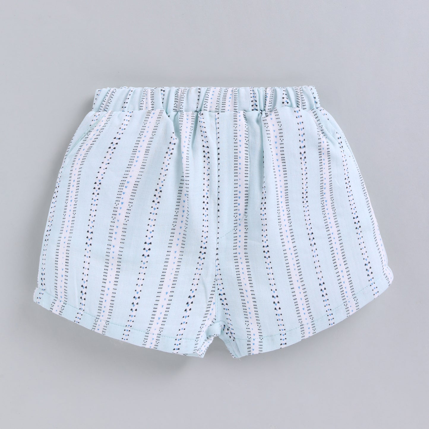Striped Muslin Cotton Infant Co-ord Set