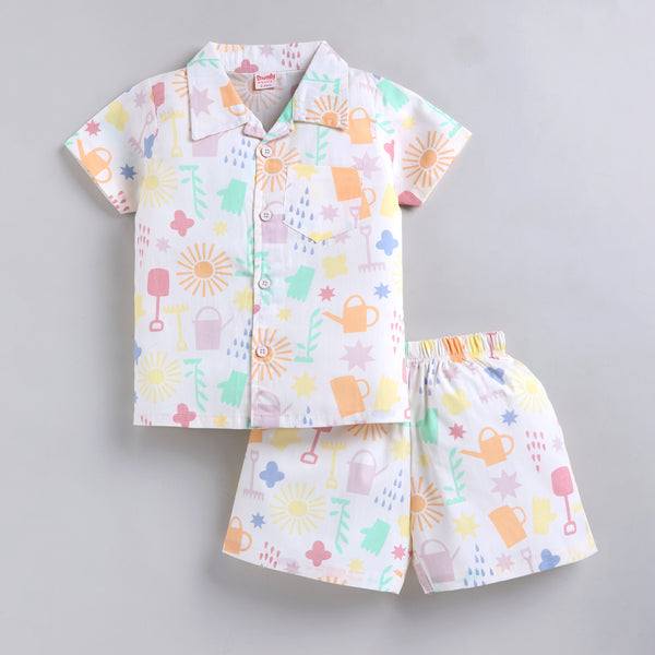 Summer Garden-theme Co-ord Set