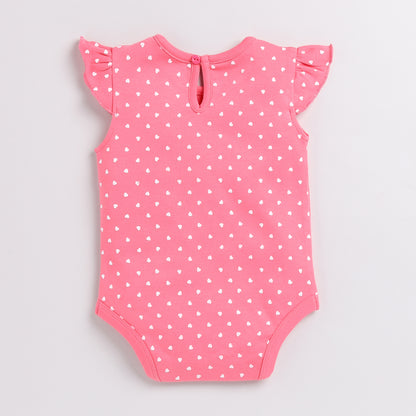 Teddy Print Onesies Combo Set
