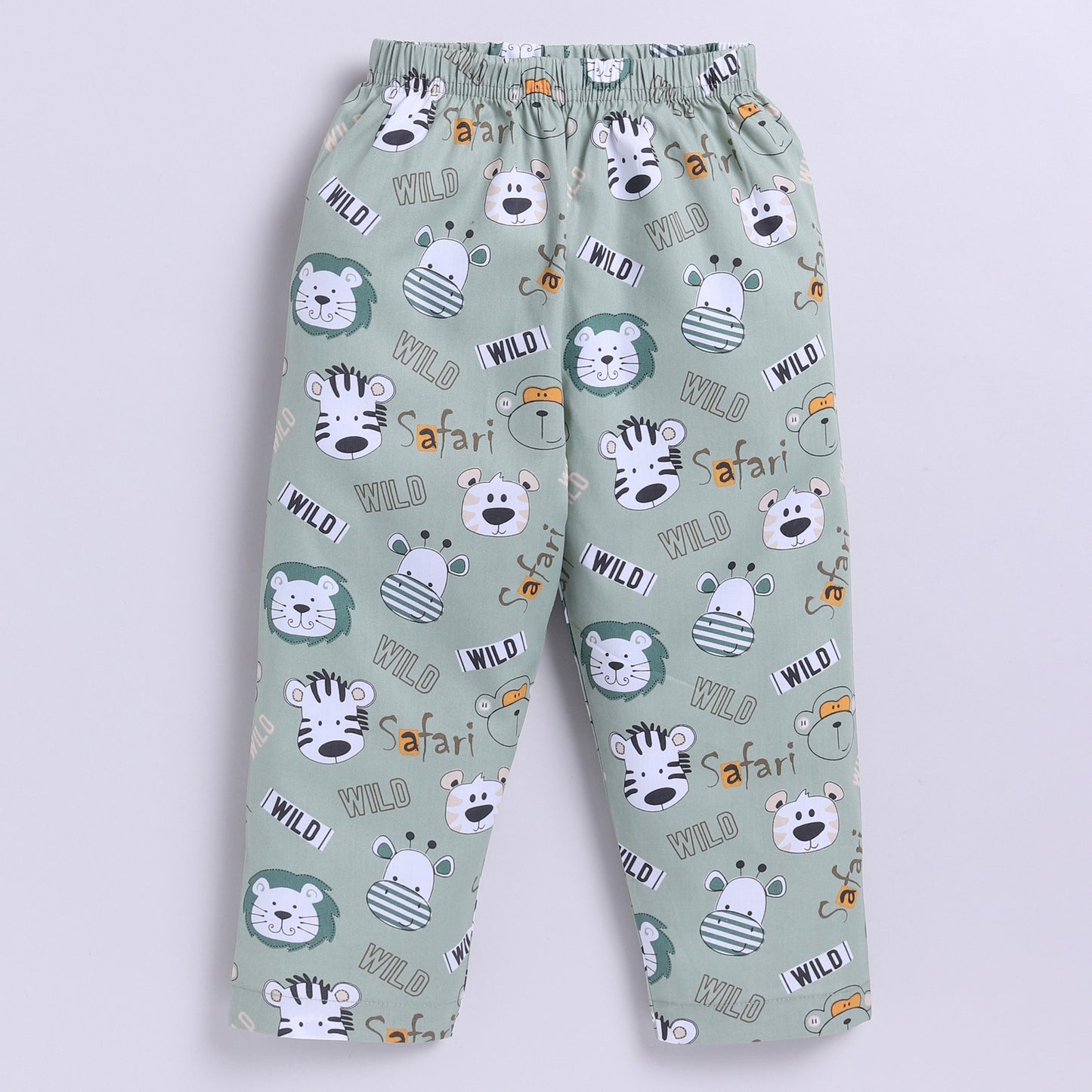 Kids Safari Print Night Suit Set