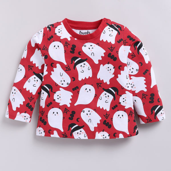Halloween Ghost Print Pyjama Set | Kids Sleepwear (0-3M to 2-3Y)