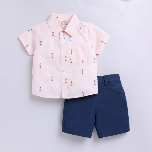 Humpty Dumpty Print Top with Shorts