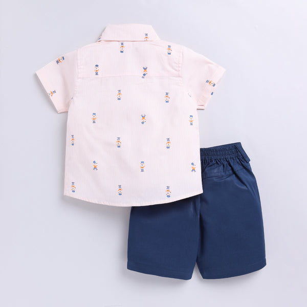 Humpty Dumpty Print Top with Shorts