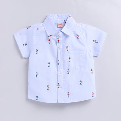 Humpty Dumpty Print Top with Shorts