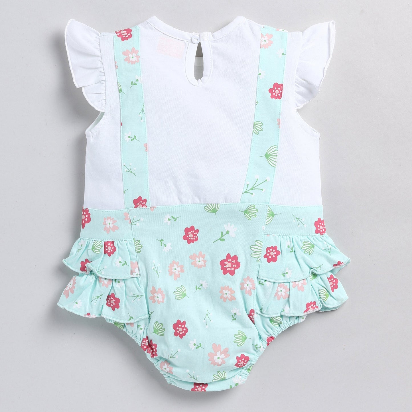 Floral & Bunny Theme Dress-Style Onesies