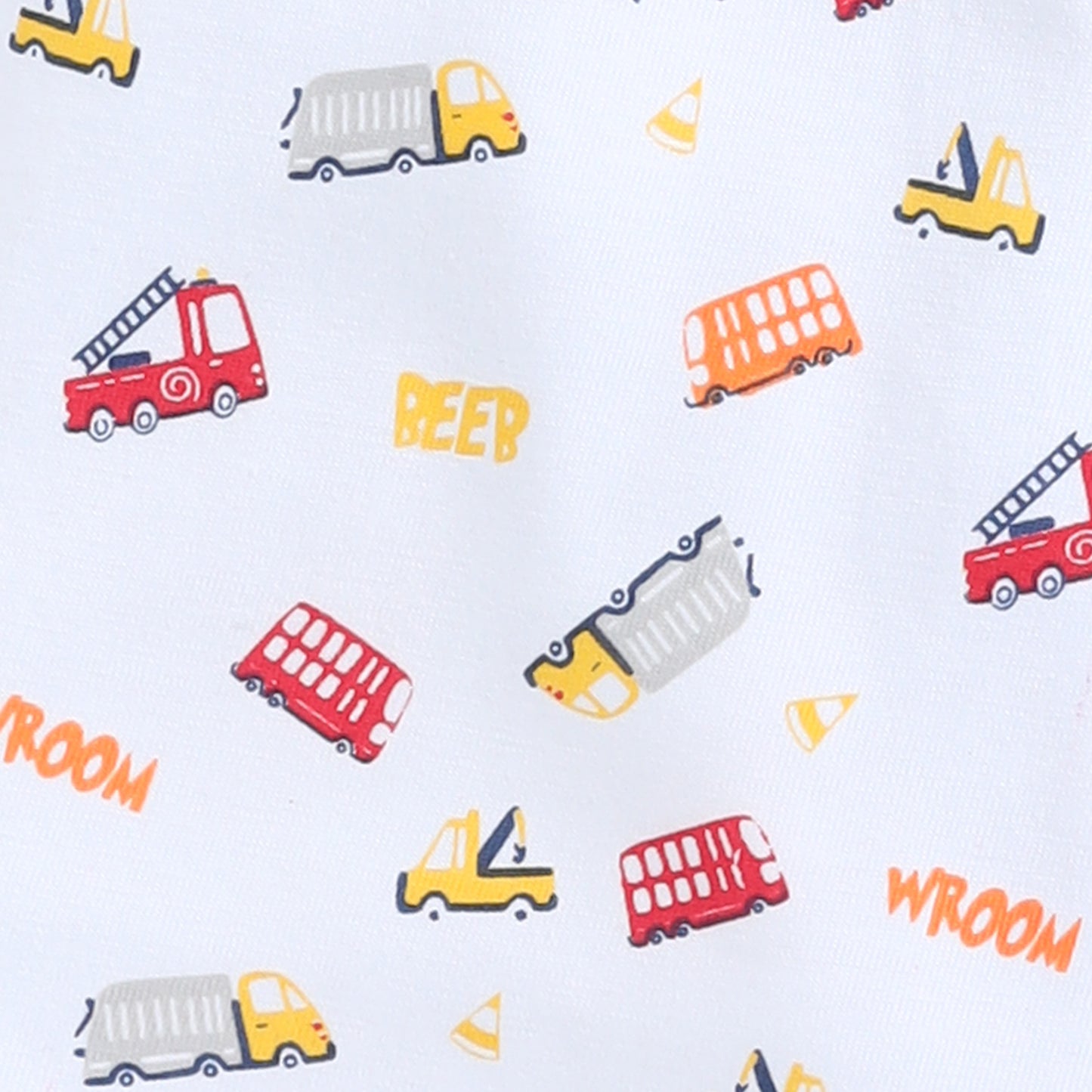 Car Theme T-shirt & Shorts Set