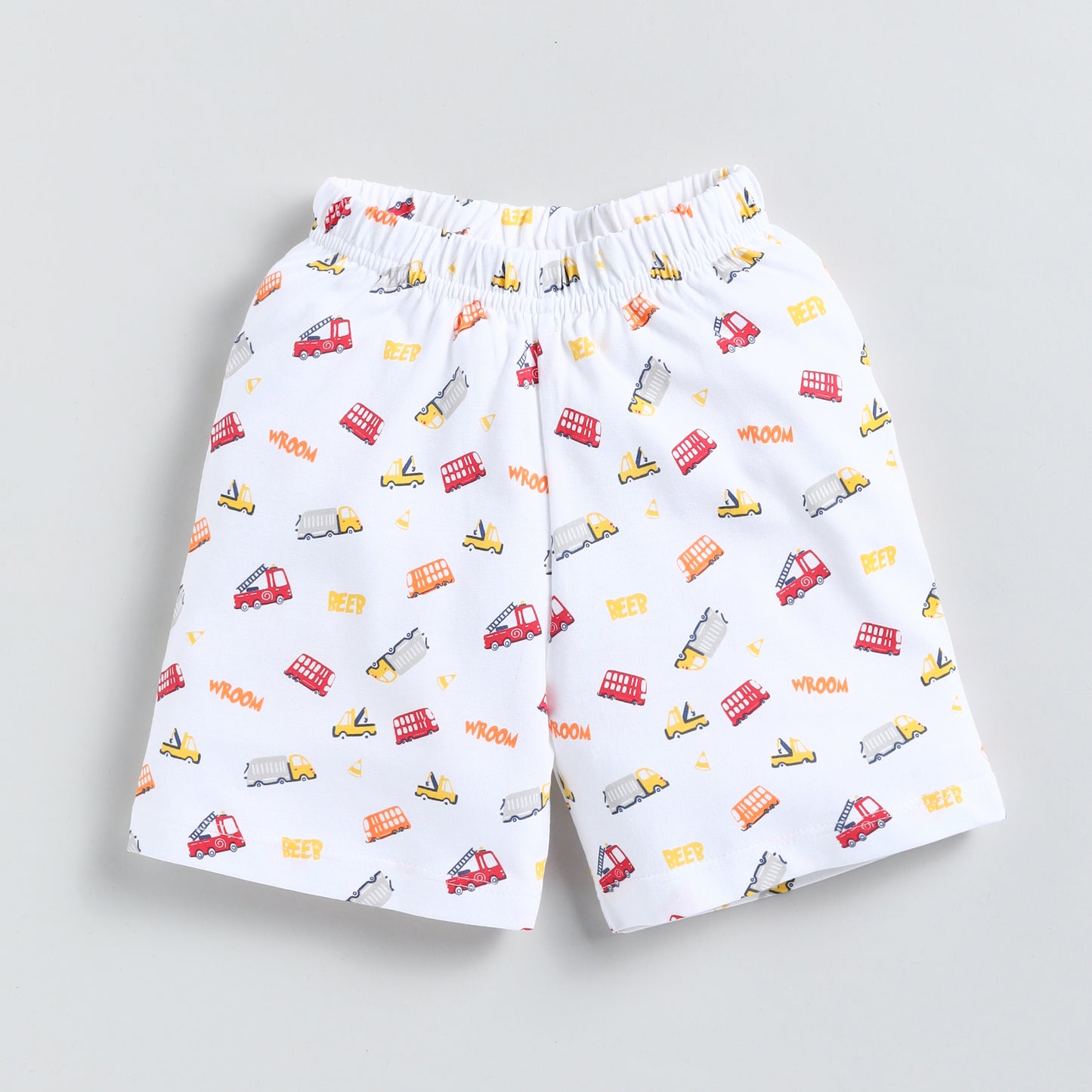 Car Theme T-shirt & Shorts Set