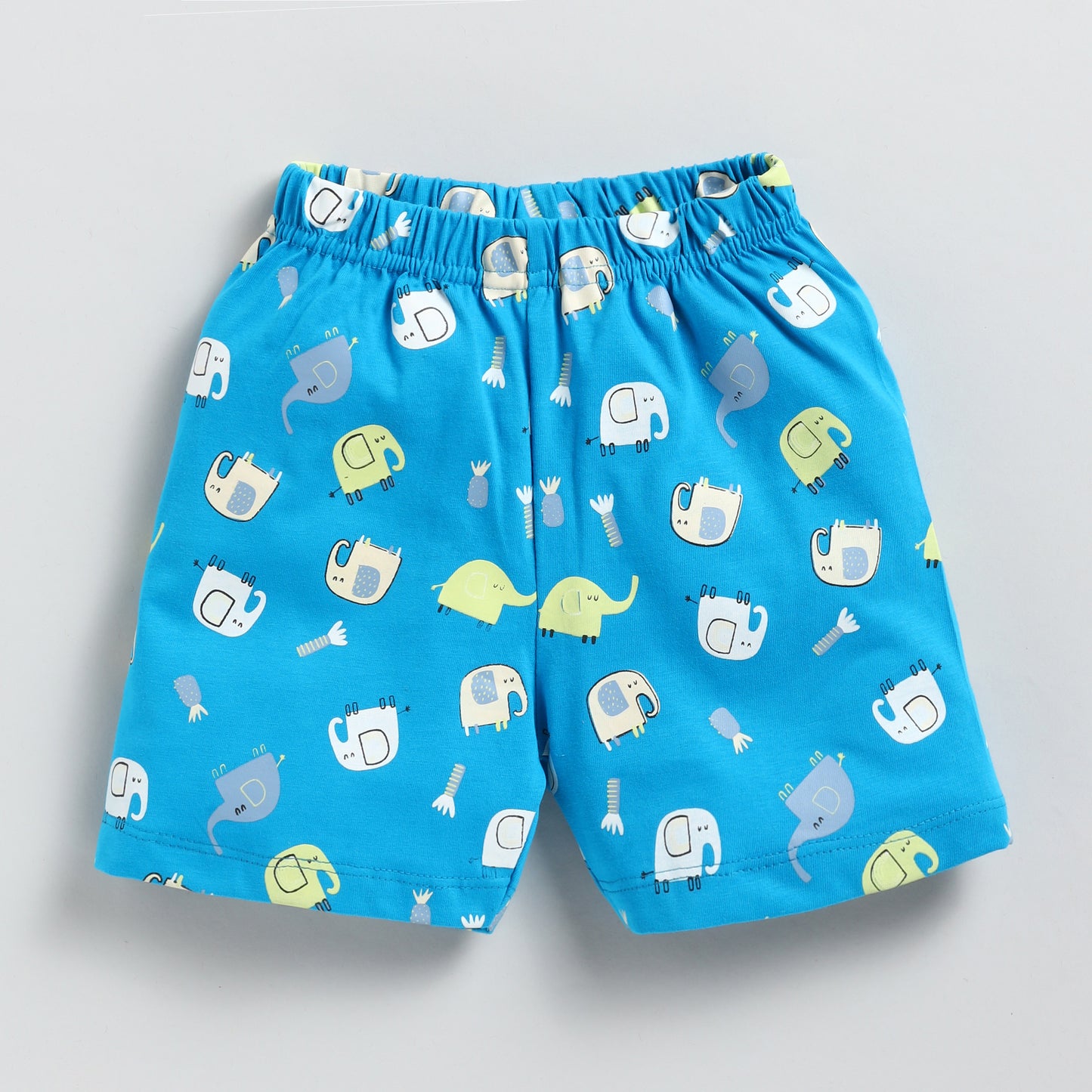 Elephant Print T-shirt & Short Set