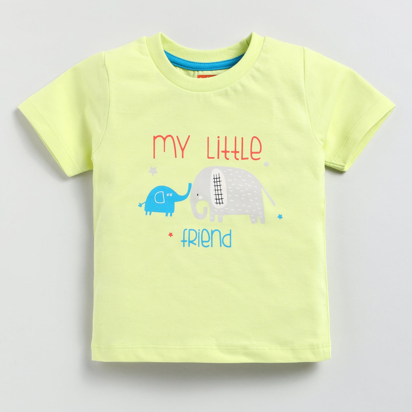 Elephant Print T-shirt & Short Set