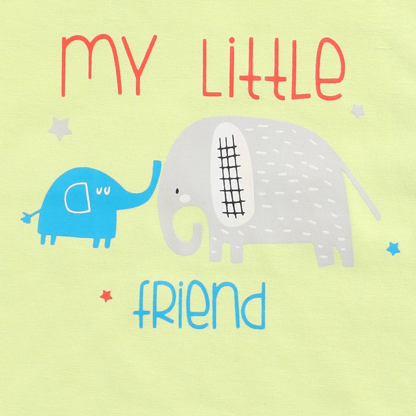 Elephant Print T-shirt & Short Set